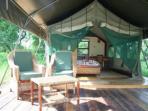 Wilderness safari camp in Malawi