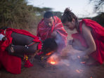 Maasai warrior survivor training holiday, Kenya