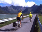 Lofoten Islands cycling vacation in Norway