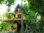 Jungle lodge by the beach in Mexico