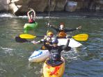 Learn how to kayak vacation in the Ardeche, France