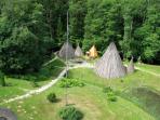 Tepee accommodation in Estonia