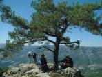 Andalucian mountains self-guided walking vacation, Spain