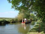 Oxford Canal walking vacation, England