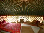 Tarifa yurt accommodation, Andalucia, Spain