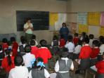Community adult volunteering in India 