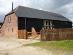 New Forest farm vacation barn sleeps 16-18, England