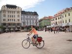 Prague to Budapest cycling vacation