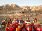 Santorini sea kayaking tour, Greece