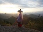 Kumano kodo trail walk in Japan