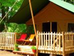 Isle of Wight luxury eco tents, England
