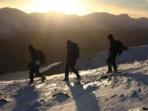 Winter walking in Scotland