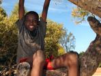 Community work with AIDS orphans in Mombasa, Kenya