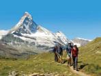 Matterhorn walking vacation in Switzerland