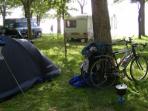 Eco friendly campsite, Italy