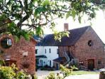 Organic farmstay accommodation in Somerset, England