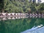Tree & raft house jungle adventure in Thailand