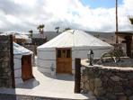 Yurt vacation accommodation in Lanzarote, Canary Islands