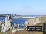 South West Coastal Path walking vacation, England
