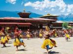 Paro festival vacation in Bhutan