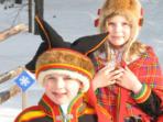 Family Christmas vacation in Lapland