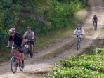 Cycling vacation in Borneo