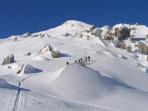 Ski touring vacation in the French Alps