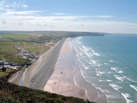 Stunning Blue Flag beach at Newgale - 3 miles away