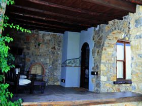 Organic hotel in Bodrum, Turkey