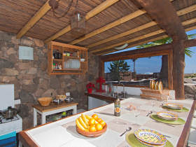 Yurt vacation accommodation in Lanzarote, Canary Islands