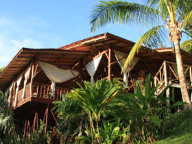 Osa Peninsula rainforest wildlife lodge in Costa Rica