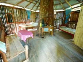 Bamboo tree houses