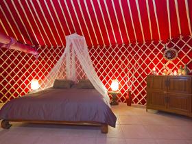 Large double beds