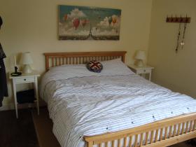 Bedroom with King size bed