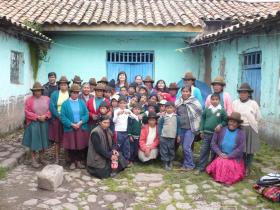Supporting Amantani charity, Peru