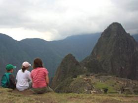 Gazing at Machu Picchu