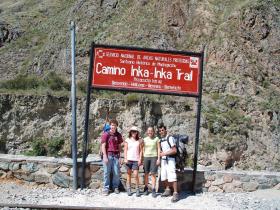 Start of the trek