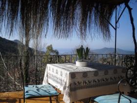 view from balcony