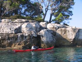 Sea kayaking vacation in Croatia