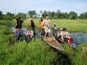 Botswana camping safari