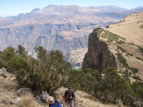 Ethiopia wildlife & walking vacation