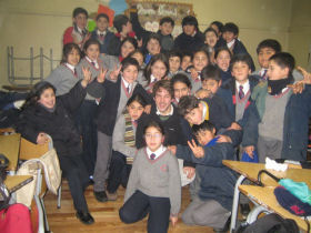 Teach children in Chile