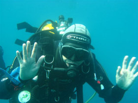 Cote d Azur scuba diving vacations in France