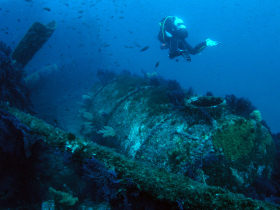 Cote d Azur scuba diving vacations in France