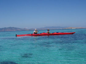 Kayaking vacation in Indonesia