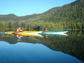 Queen Charlotte Islands kayak vacation in Canada
