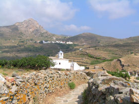 Walking vacation in Tinos, Greece