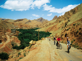 Cycling vacation in Morocco