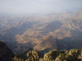 Ethiopia wildlife & walking vacation