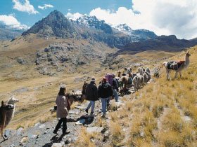 Lares trek in Peru